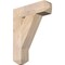 Ekena Millwork Traditional Craftsman Smooth Bracket, Douglas Fir, 3 1/2"W x 14"D x 18"H BKT04X14X18TRA04SDF - alternate 1